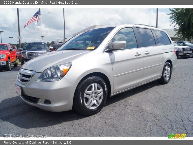 Silver Pearl Metallic / Gray 2006 Honda Odyssey EX