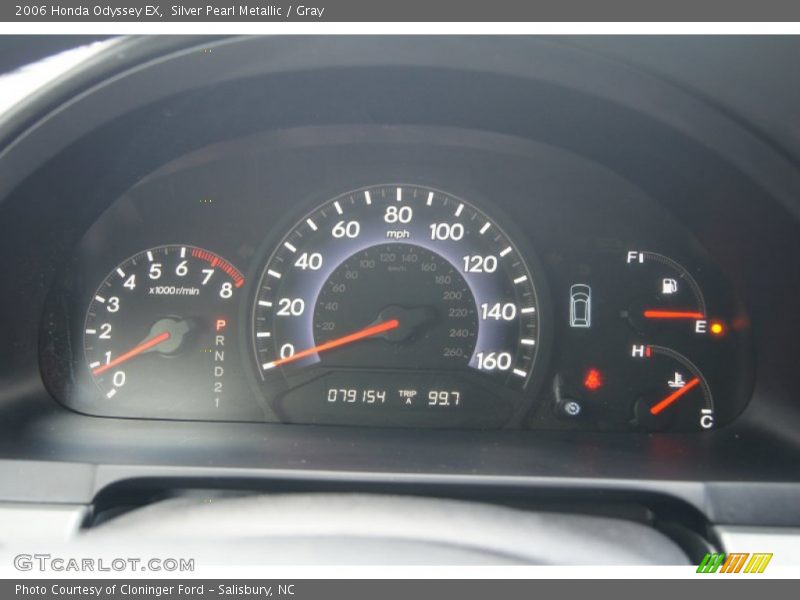 Silver Pearl Metallic / Gray 2006 Honda Odyssey EX