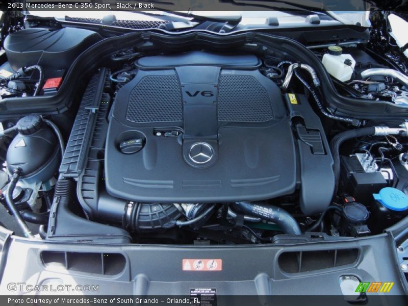 Black / Black 2013 Mercedes-Benz C 350 Sport