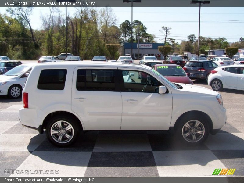 Taffeta White / Gray 2012 Honda Pilot EX-L 4WD