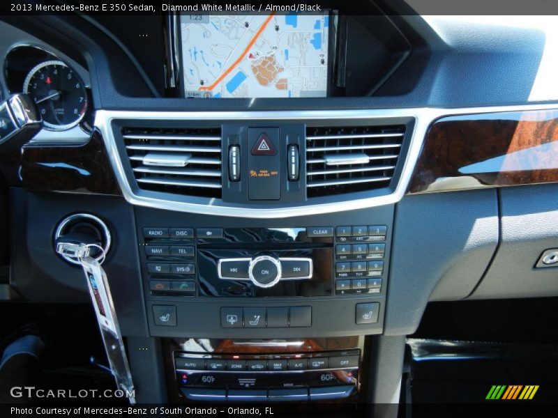 Controls of 2013 E 350 Sedan