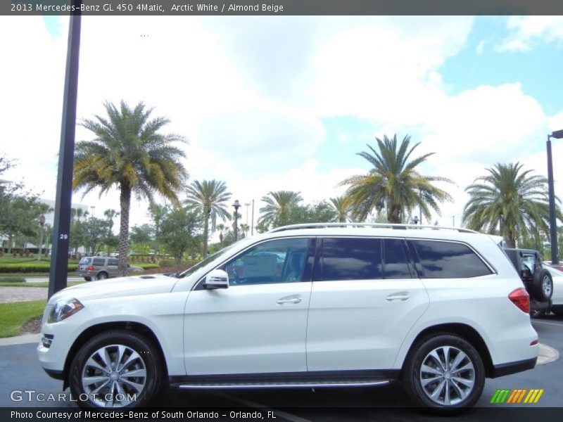 Arctic White / Almond Beige 2013 Mercedes-Benz GL 450 4Matic