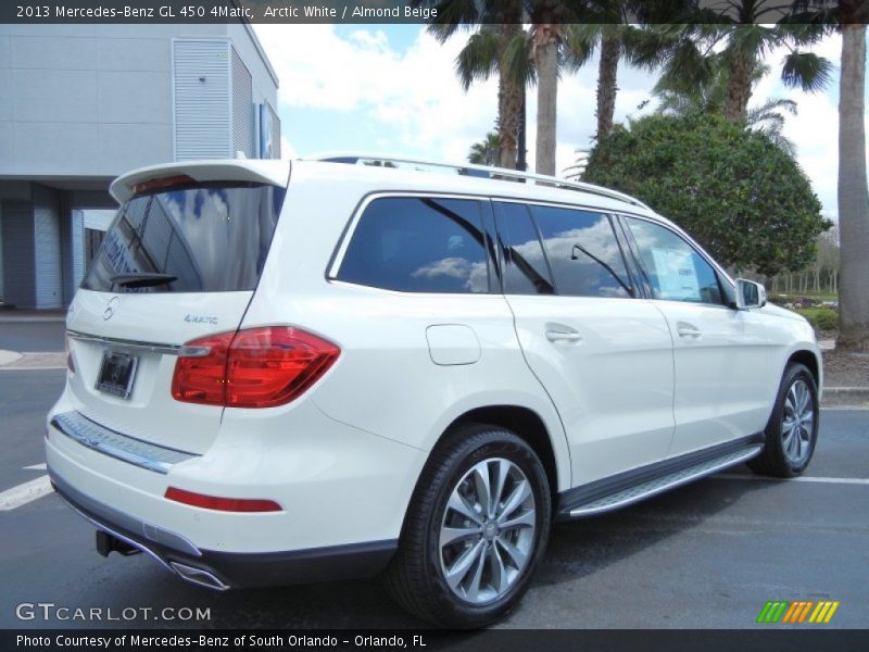 Arctic White / Almond Beige 2013 Mercedes-Benz GL 450 4Matic