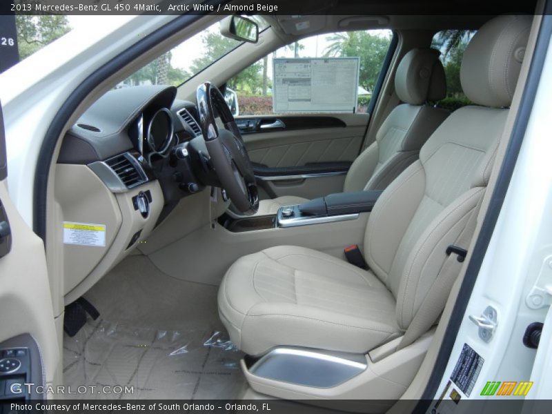 Arctic White / Almond Beige 2013 Mercedes-Benz GL 450 4Matic