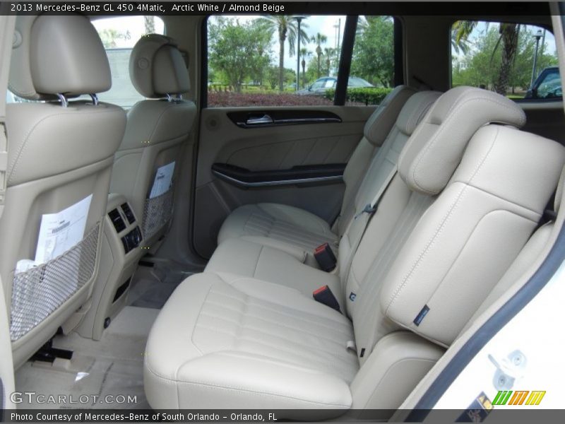 Arctic White / Almond Beige 2013 Mercedes-Benz GL 450 4Matic