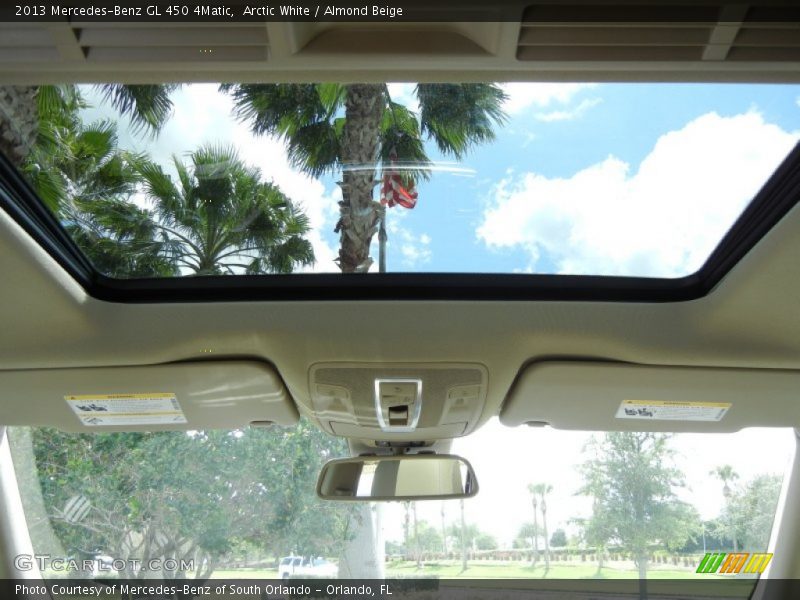 Arctic White / Almond Beige 2013 Mercedes-Benz GL 450 4Matic