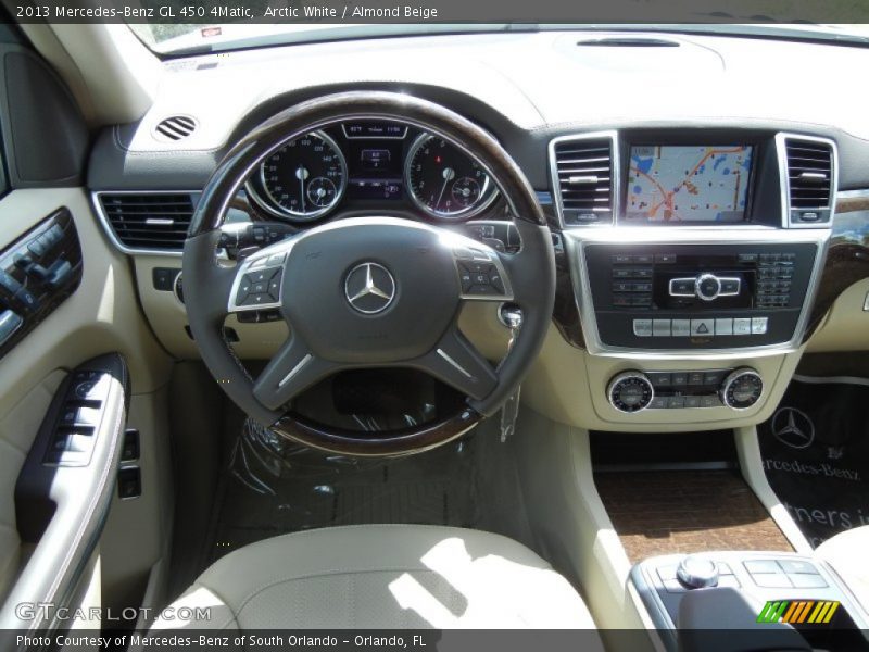 Arctic White / Almond Beige 2013 Mercedes-Benz GL 450 4Matic