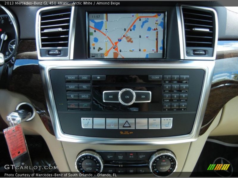 Arctic White / Almond Beige 2013 Mercedes-Benz GL 450 4Matic