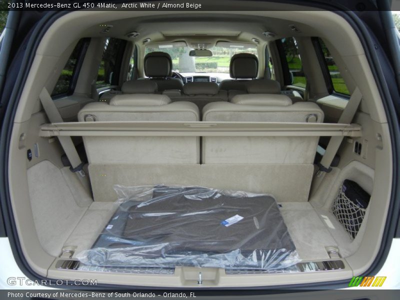 Arctic White / Almond Beige 2013 Mercedes-Benz GL 450 4Matic
