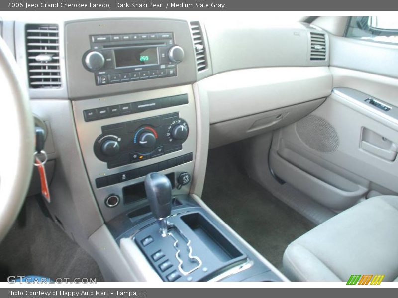 Dark Khaki Pearl / Medium Slate Gray 2006 Jeep Grand Cherokee Laredo