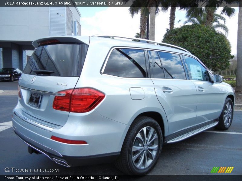 Iridium Silver Metallic / Grey 2013 Mercedes-Benz GL 450 4Matic