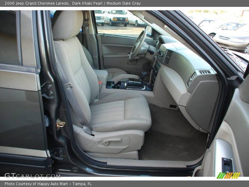 Dark Khaki Pearl / Medium Slate Gray 2006 Jeep Grand Cherokee Laredo