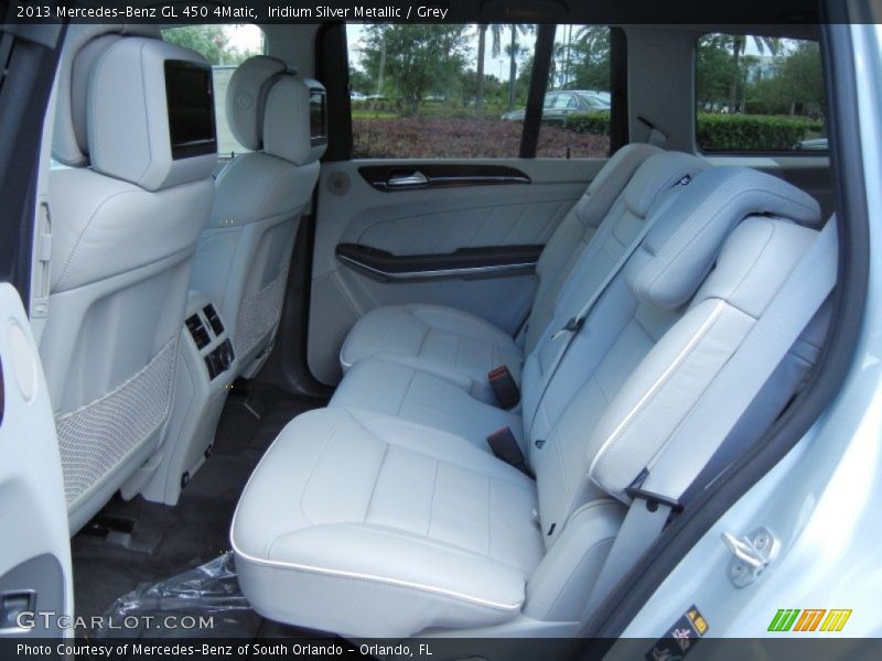Iridium Silver Metallic / Grey 2013 Mercedes-Benz GL 450 4Matic