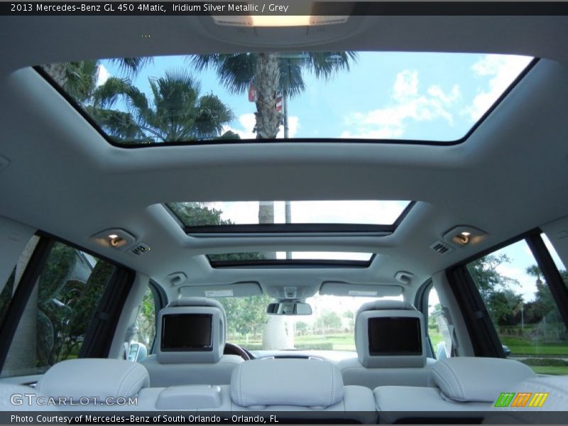 Iridium Silver Metallic / Grey 2013 Mercedes-Benz GL 450 4Matic