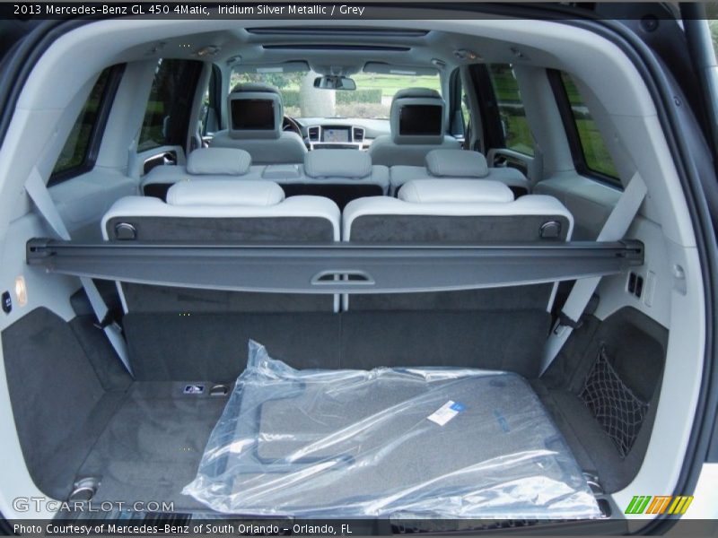 Iridium Silver Metallic / Grey 2013 Mercedes-Benz GL 450 4Matic