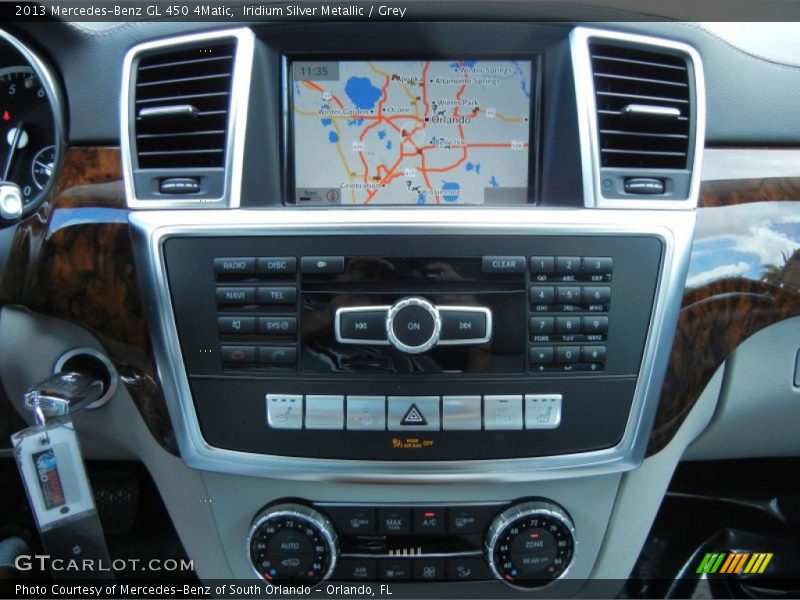 Iridium Silver Metallic / Grey 2013 Mercedes-Benz GL 450 4Matic
