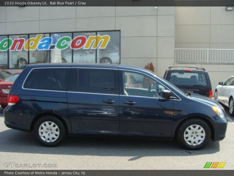 Bali Blue Pearl / Gray 2010 Honda Odyssey LX