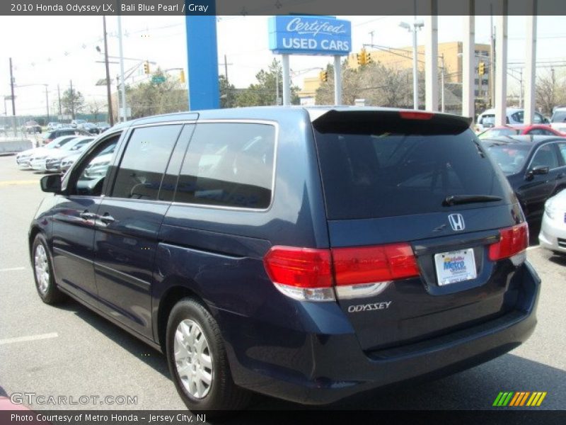 Bali Blue Pearl / Gray 2010 Honda Odyssey LX