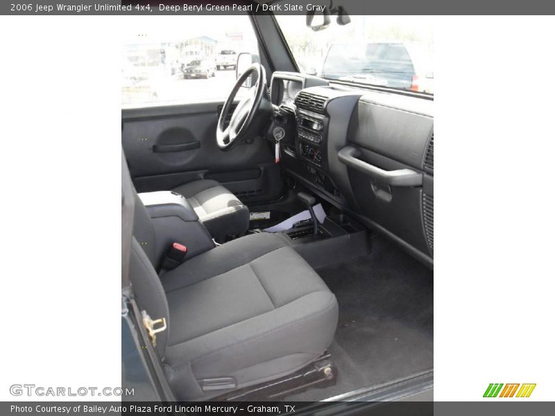 Deep Beryl Green Pearl / Dark Slate Gray 2006 Jeep Wrangler Unlimited 4x4