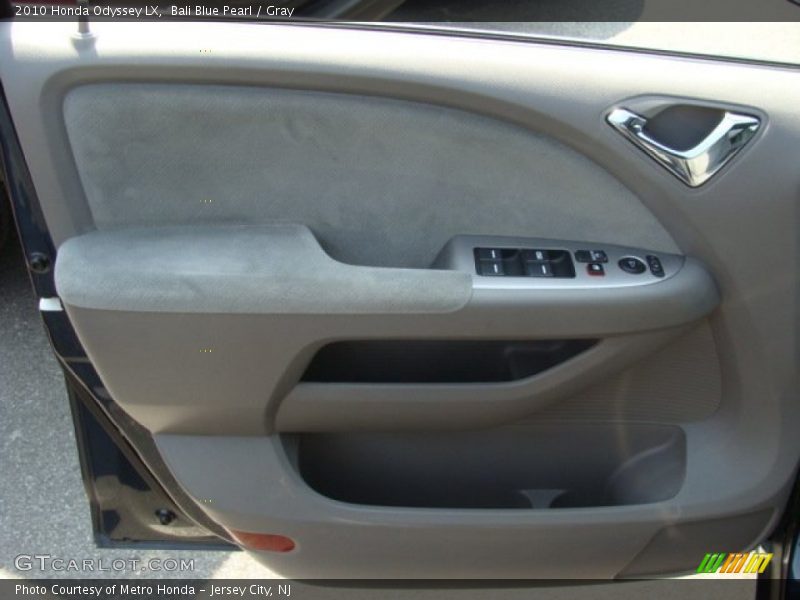 Bali Blue Pearl / Gray 2010 Honda Odyssey LX