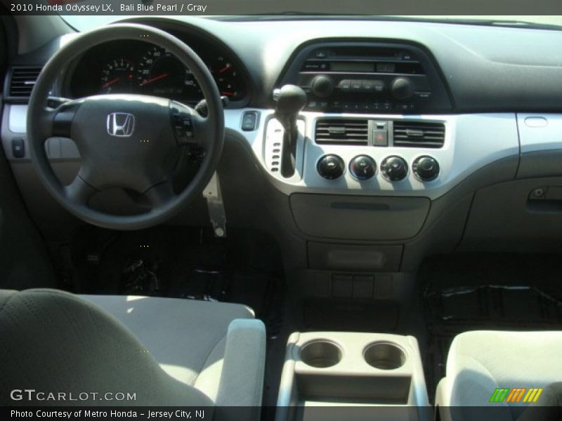 Bali Blue Pearl / Gray 2010 Honda Odyssey LX
