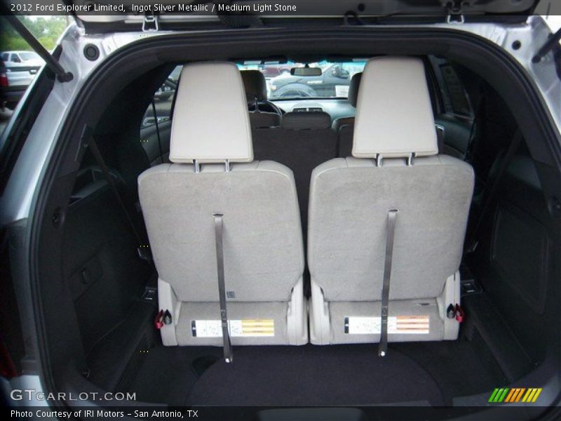 Ingot Silver Metallic / Medium Light Stone 2012 Ford Explorer Limited