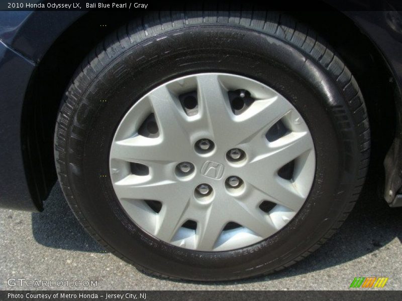 Bali Blue Pearl / Gray 2010 Honda Odyssey LX