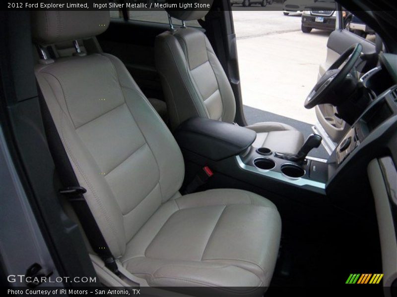 Ingot Silver Metallic / Medium Light Stone 2012 Ford Explorer Limited
