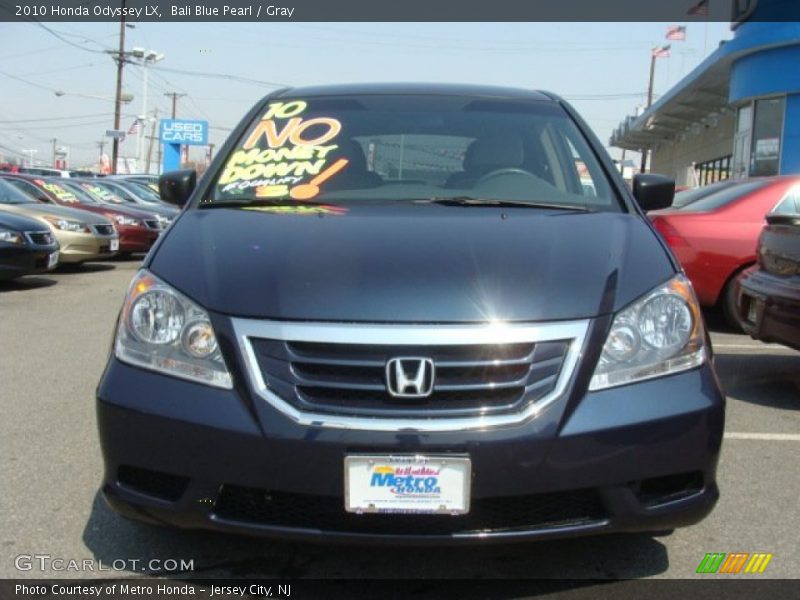 Bali Blue Pearl / Gray 2010 Honda Odyssey LX