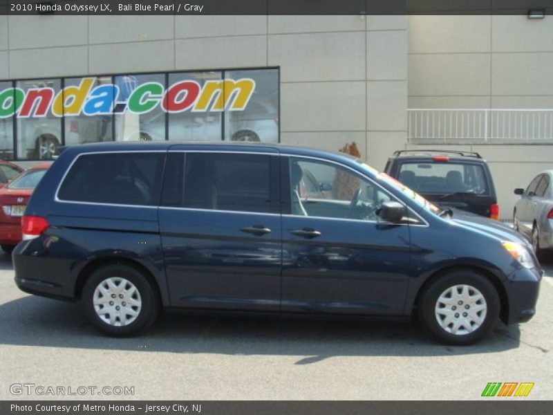 Bali Blue Pearl / Gray 2010 Honda Odyssey LX