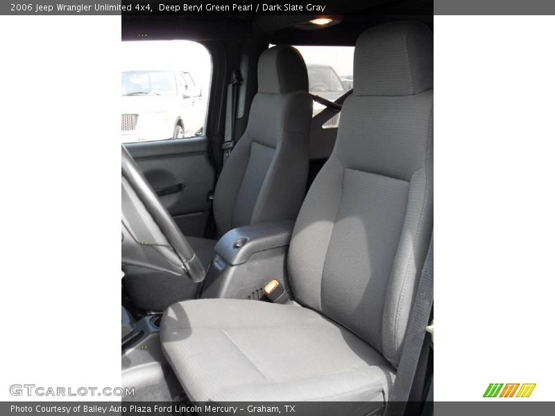 Deep Beryl Green Pearl / Dark Slate Gray 2006 Jeep Wrangler Unlimited 4x4