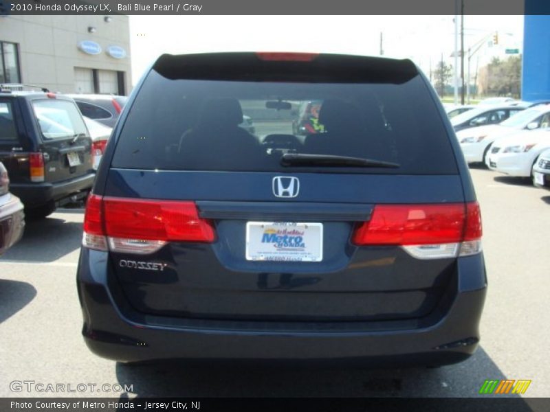 Bali Blue Pearl / Gray 2010 Honda Odyssey LX