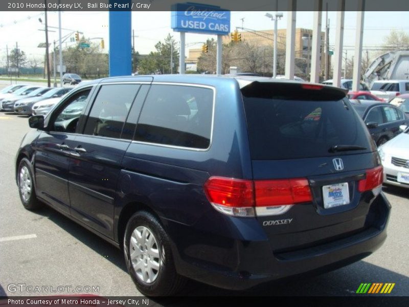 Bali Blue Pearl / Gray 2010 Honda Odyssey LX