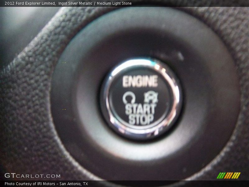 Ingot Silver Metallic / Medium Light Stone 2012 Ford Explorer Limited