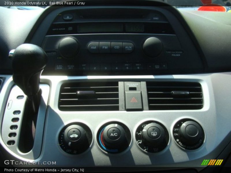 Bali Blue Pearl / Gray 2010 Honda Odyssey LX