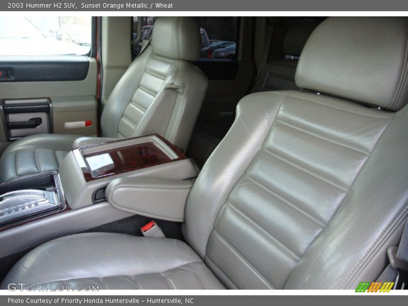 Sunset Orange Metallic / Wheat 2003 Hummer H2 SUV