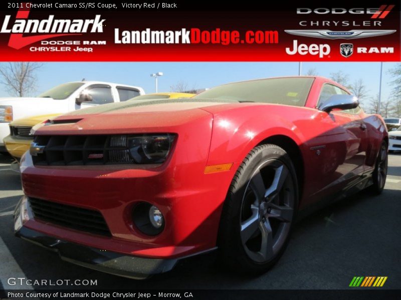 Victory Red / Black 2011 Chevrolet Camaro SS/RS Coupe
