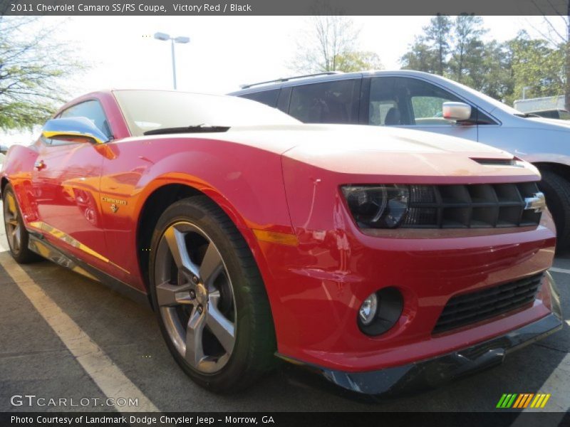 Victory Red / Black 2011 Chevrolet Camaro SS/RS Coupe