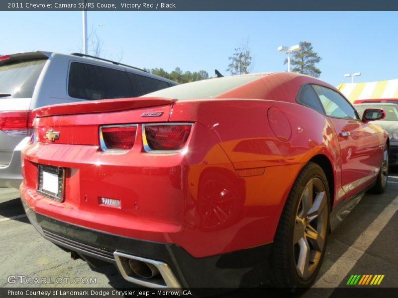 Victory Red / Black 2011 Chevrolet Camaro SS/RS Coupe