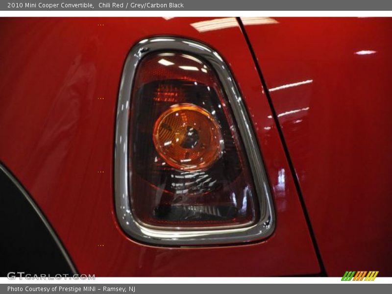 Chili Red / Grey/Carbon Black 2010 Mini Cooper Convertible