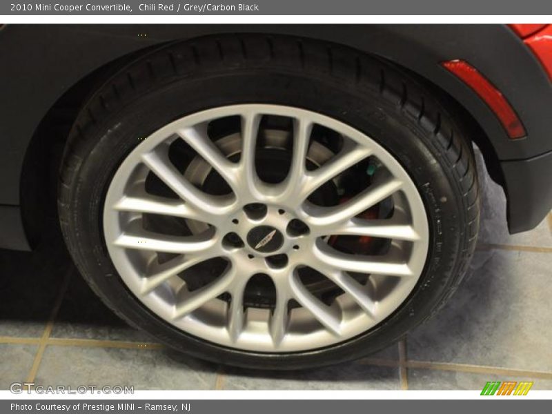 Chili Red / Grey/Carbon Black 2010 Mini Cooper Convertible