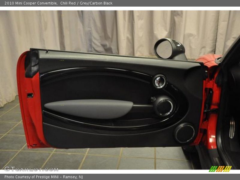 Chili Red / Grey/Carbon Black 2010 Mini Cooper Convertible
