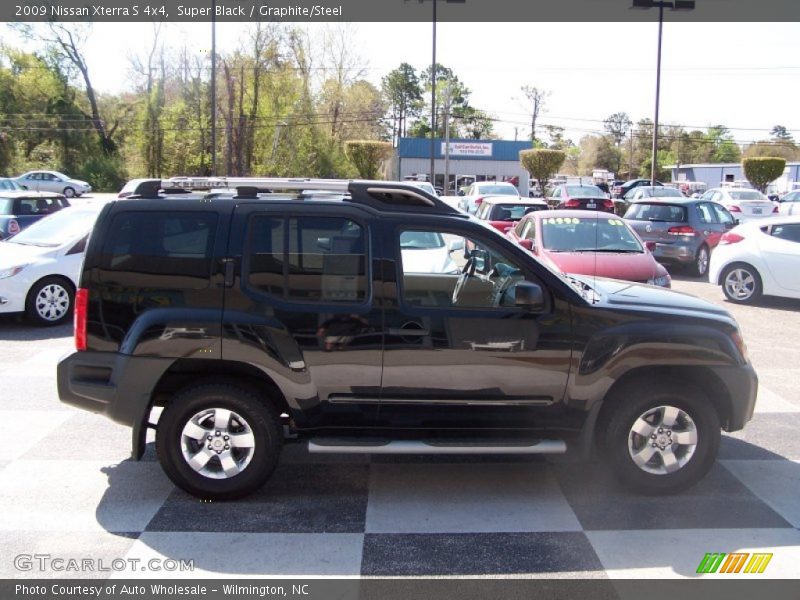 Super Black / Graphite/Steel 2009 Nissan Xterra S 4x4