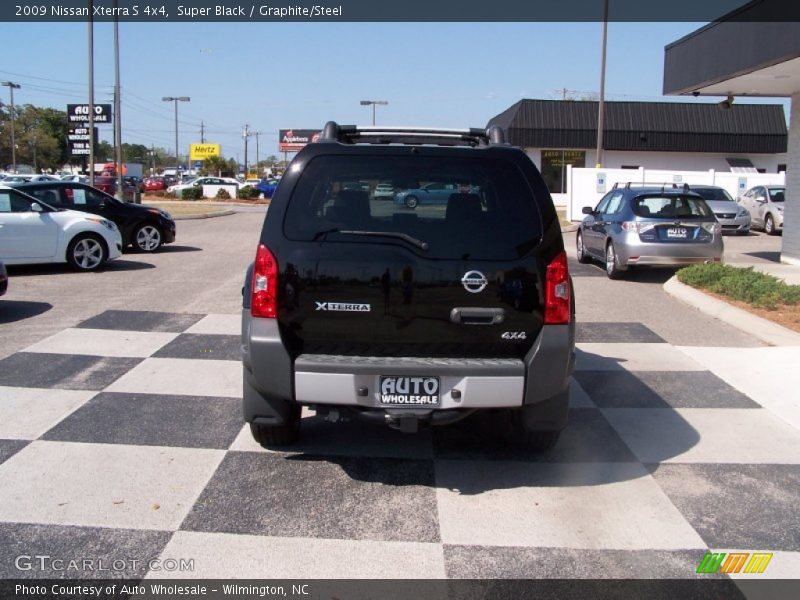 Super Black / Graphite/Steel 2009 Nissan Xterra S 4x4