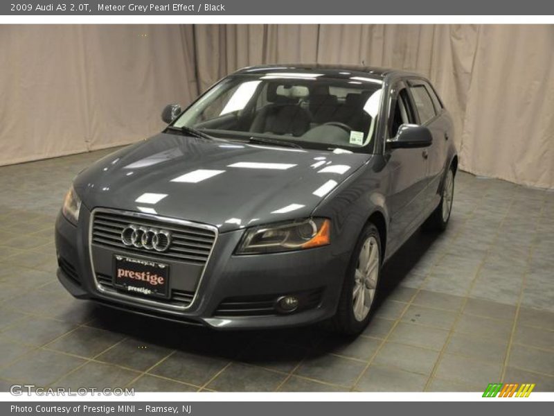Meteor Grey Pearl Effect / Black 2009 Audi A3 2.0T