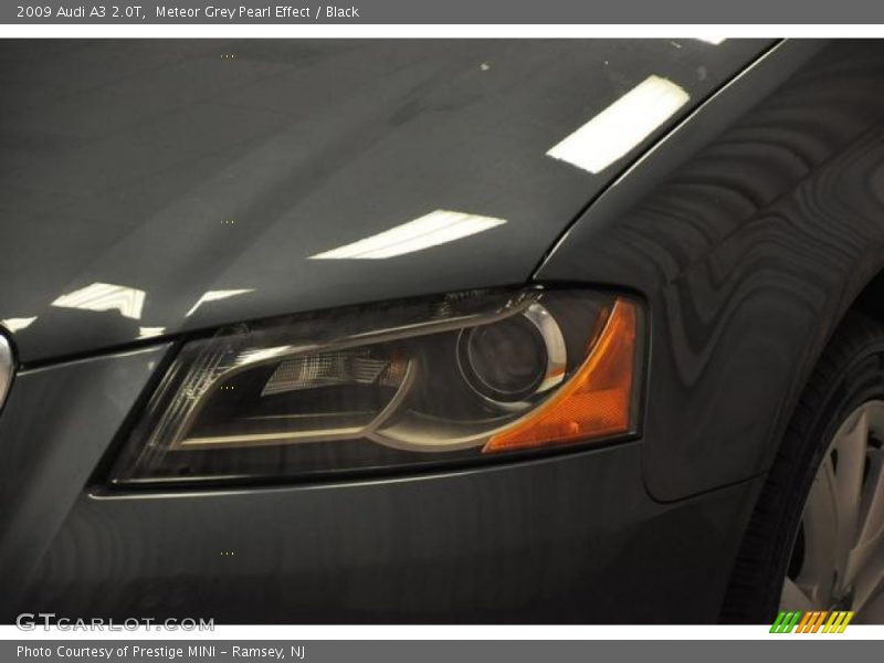 Meteor Grey Pearl Effect / Black 2009 Audi A3 2.0T