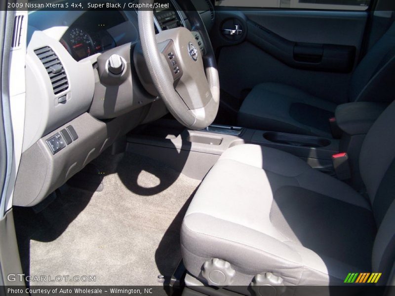 Super Black / Graphite/Steel 2009 Nissan Xterra S 4x4