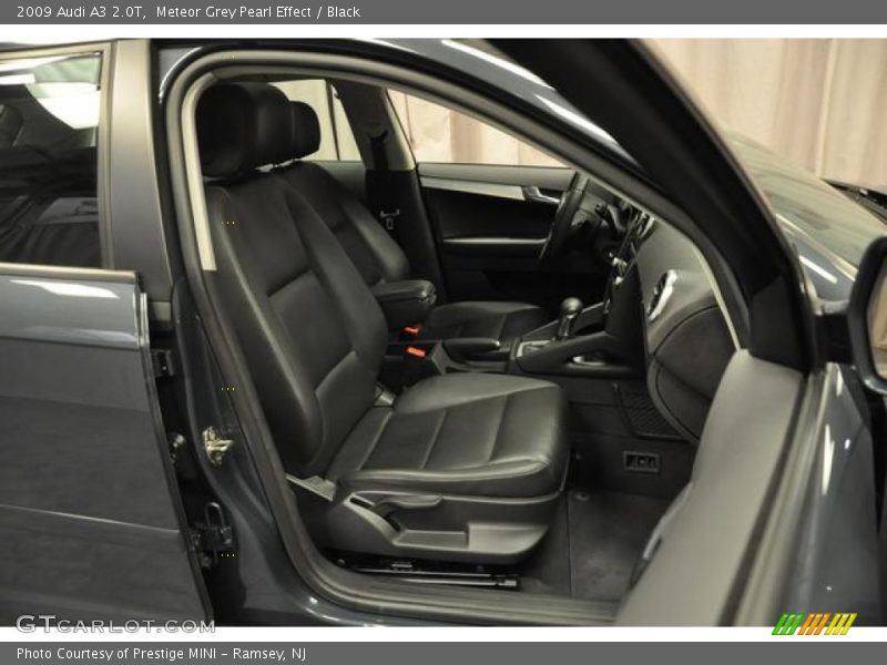 Meteor Grey Pearl Effect / Black 2009 Audi A3 2.0T