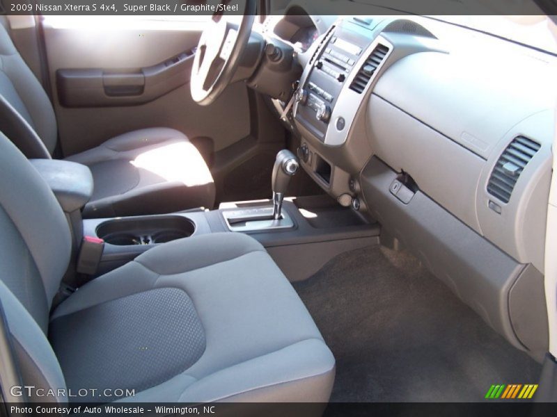 Super Black / Graphite/Steel 2009 Nissan Xterra S 4x4