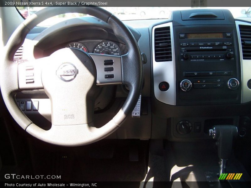 Super Black / Graphite/Steel 2009 Nissan Xterra S 4x4
